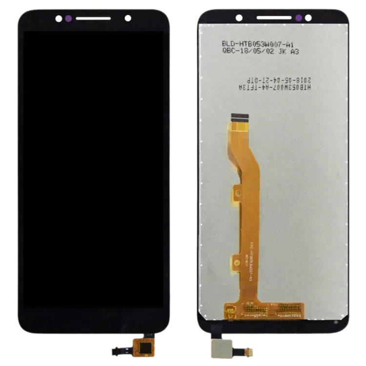 LCD Screen and Digitizer Full Assembly for Alcatel 1C OT5009 5009D(Black)
