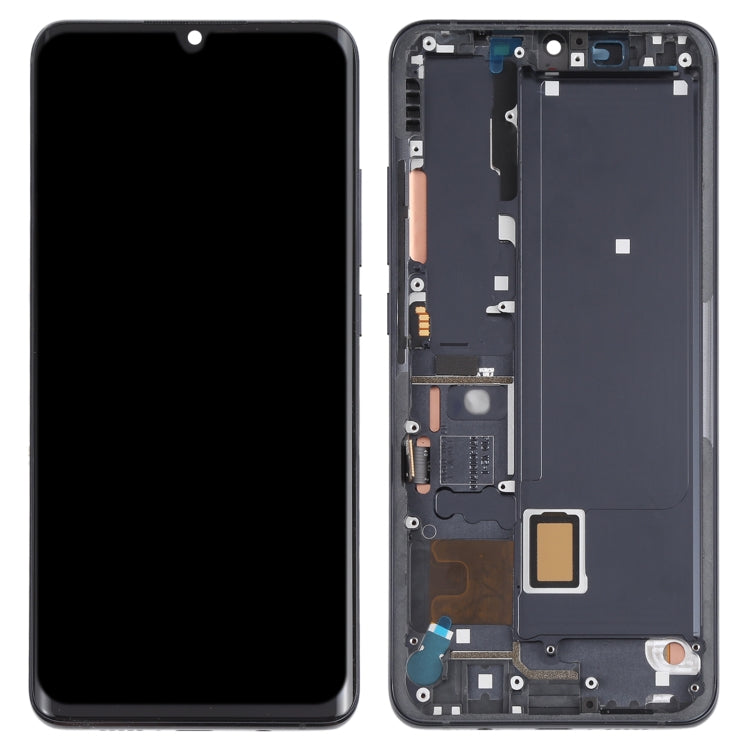 AMOLED LCD Screen for Xiaomi Mi Note 10 Lite M2002F4LG Digitizer Full Assembly with Frame