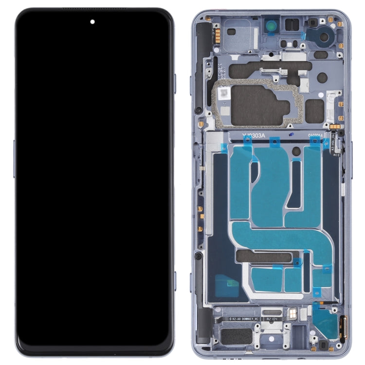 Original LCD Screen and Digitizer Full Assembly With Frame for Xiaomi Black Shark 4 / Black Shark 4 Pro SHARK PRS-H0, SHARK PRS-A0