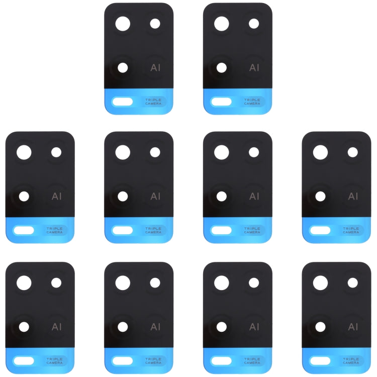For OPPO A54 4G 10 PCS Back Camera Lens