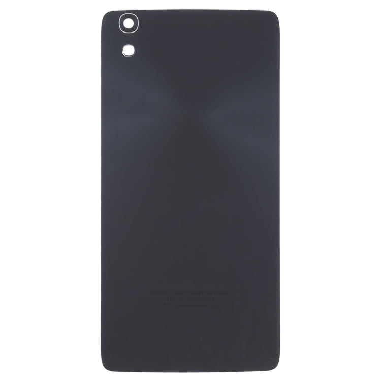 For Alcatel One Touch Idol 4 OT6055 6055K 6055Y 6055B 6055 Glass Battery Back Cover  (Black)