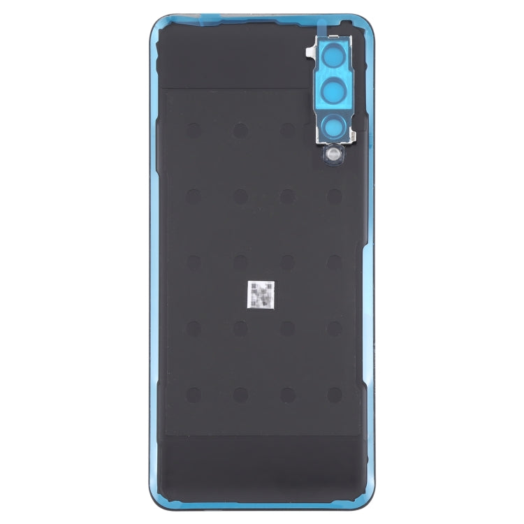 Glass Battery Back Cover for ZTE Axon 10 Pro 5G(Blue)