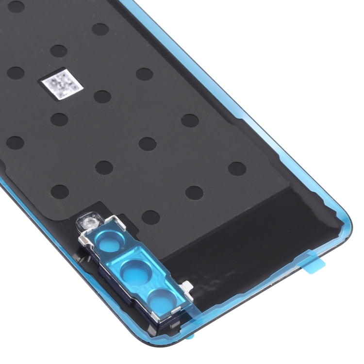 Glass Battery Back Cover for ZTE Axon 10 Pro 5G(Blue)