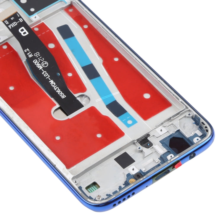 OEM LCD Screen for Huawei Mate 30 Lite Digitizer Full Assembly with Frame(Blue)