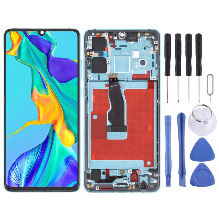 Original OLED LCD Screen for Huawei P30 Digitizer Full Assembly with Frame