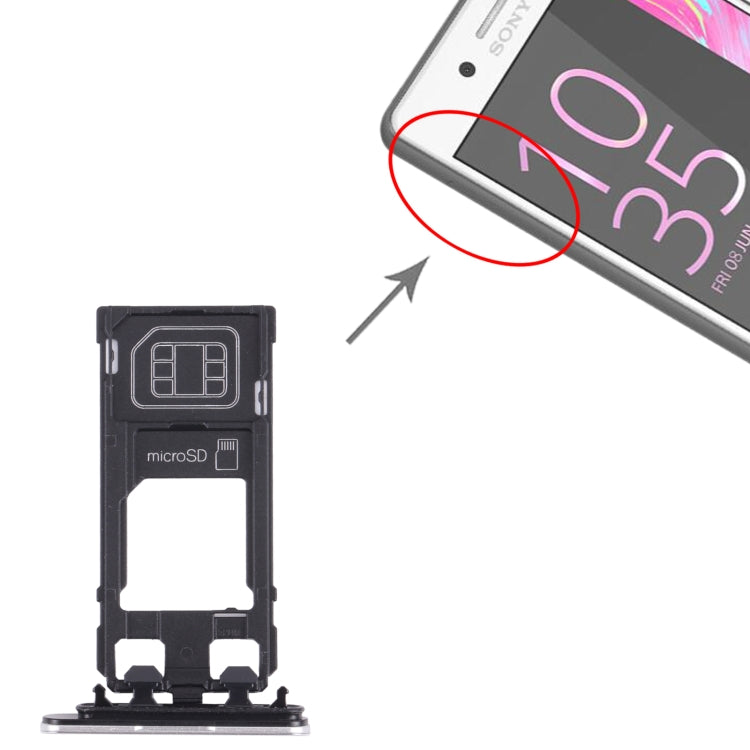SIM Card Tray + Micro SD Card Tray for Sony Xperia X Performance