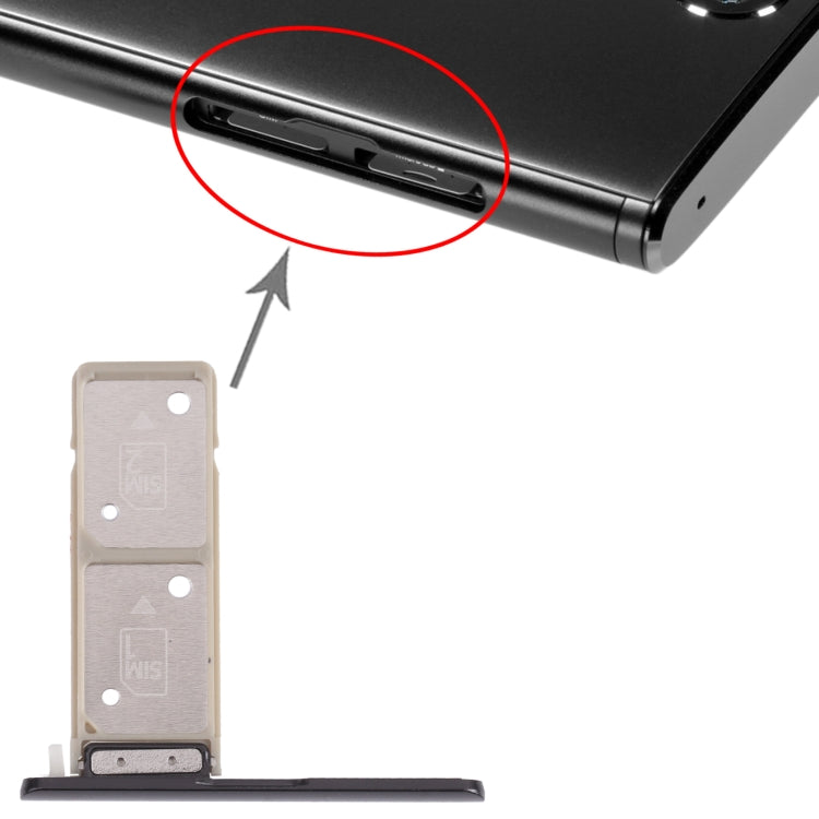 SIM Card Tray + SIM Card Tray for Sony Xperia XA2 Plus