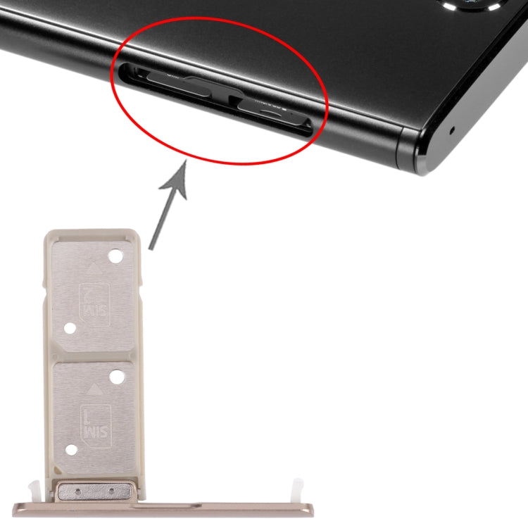 SIM Card Tray + SIM Card Tray for Sony Xperia XA2 Plus