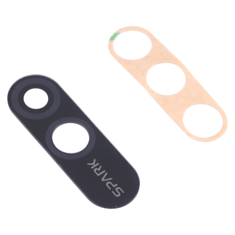 For Tecno Spark 4 Lite KC8S 10pcs Back Camera Lens
