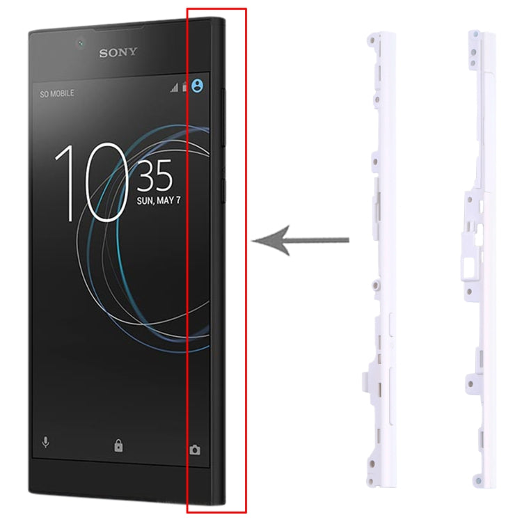 1 Pair Side Part Sidebar For Sony Xperia L1