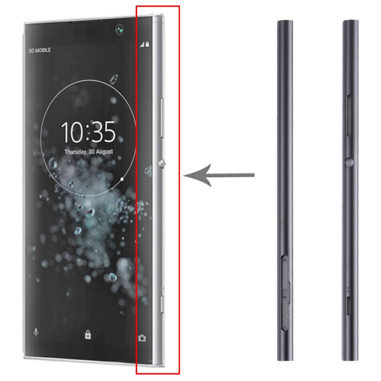 1 Pair Side Part Sidebar For Sony Xperia XA2 Plus
