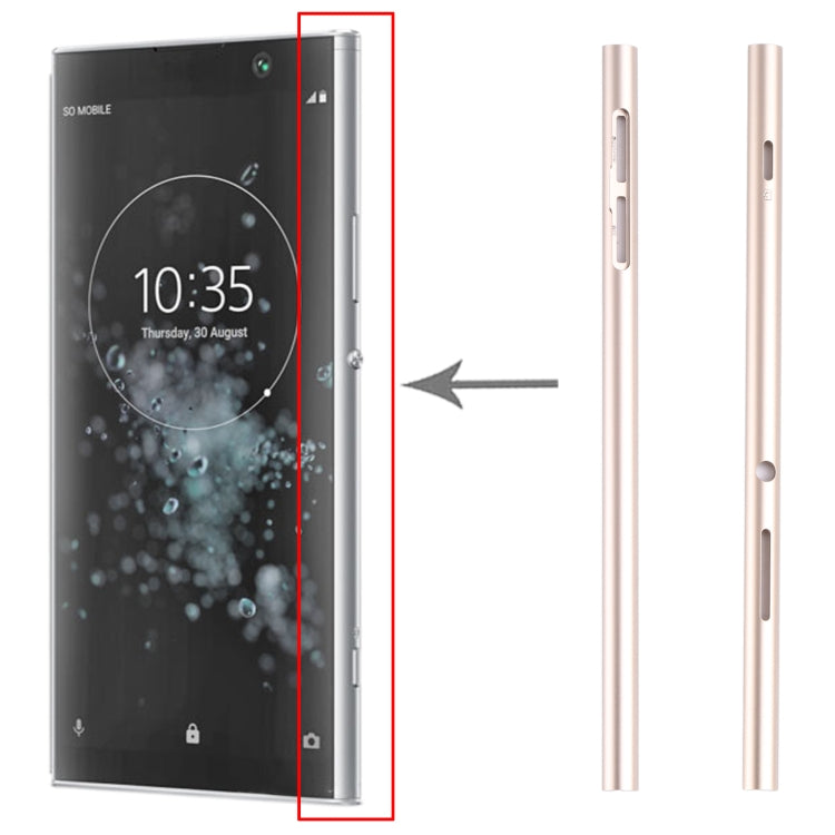 1 Pair Side Part Sidebar For Sony Xperia XA2 Plus