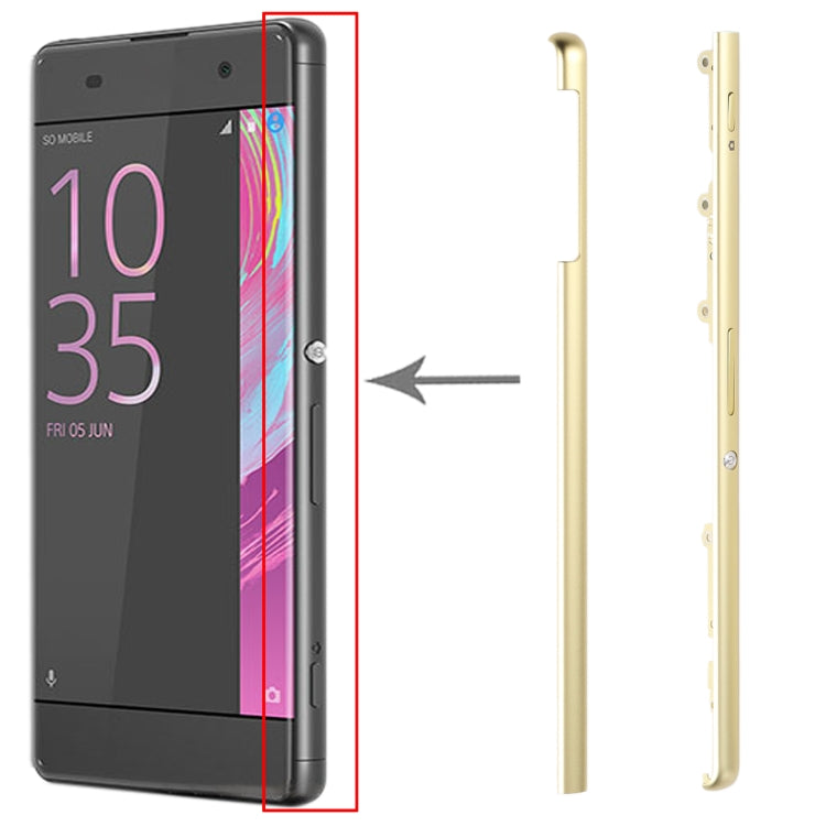 1 Pair Side Part Sidebar For Sony Xperia XA Ultra