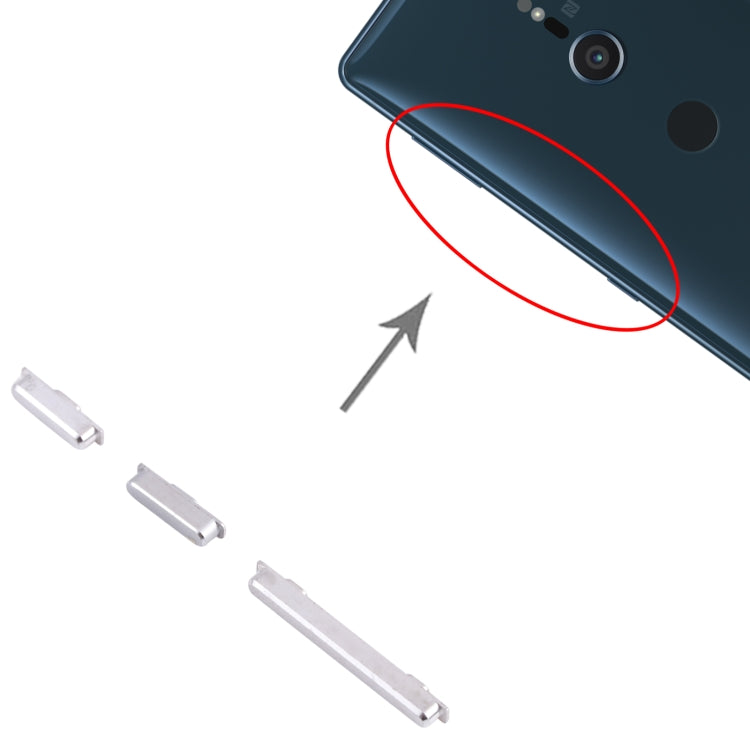 Power Button and Volume Control Button for Sony Xperia XZ2 Compact
