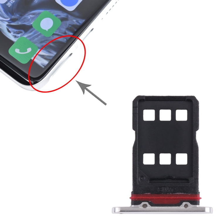 For Meizu 18 Pro SIM Card Tray + SIM Card Tray
