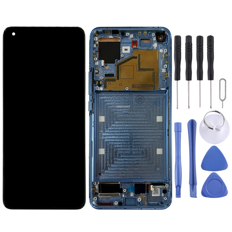Original LCD Screen for Xiaomi Mi 11 M2011K2C, M2011K2G Digitizer Full Assembly with Frame