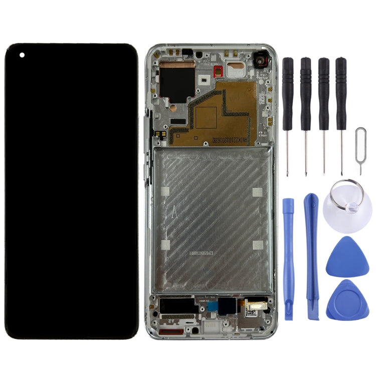 Original LCD Screen for Xiaomi Mi 11 M2011K2C, M2011K2G Digitizer Full Assembly with Frame