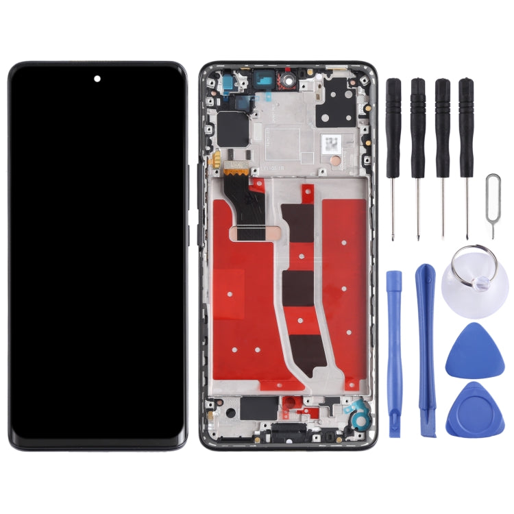 Original OLED LCD Screen for Honor V40 Lite Digitizer Full Assembly with Frame