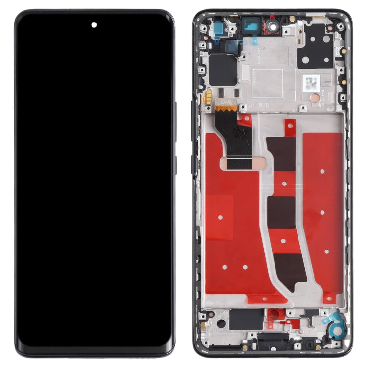 Original OLED LCD Screen for Honor V40 Lite Digitizer Full Assembly with Frame