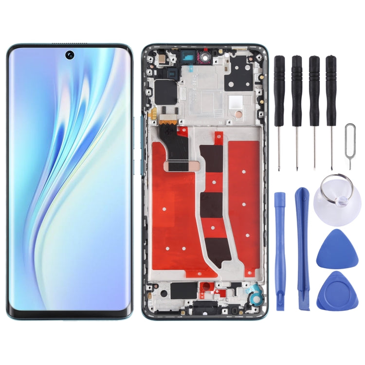 Original OLED LCD Screen for Honor V40 Lite Digitizer Full Assembly with Frame