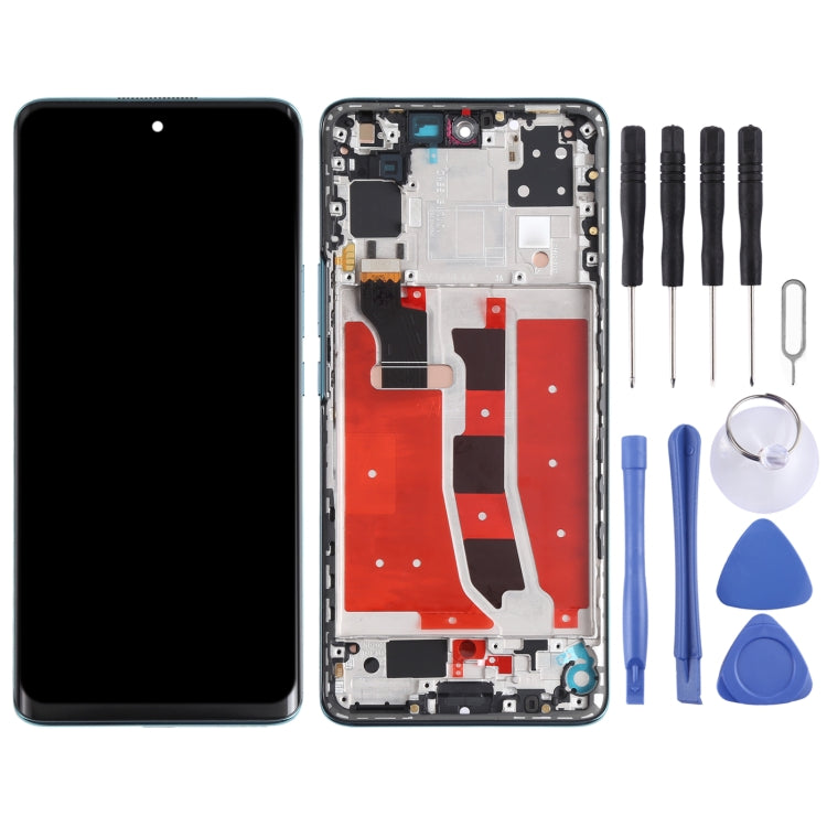 Original OLED LCD Screen for Honor V40 Lite Digitizer Full Assembly with Frame