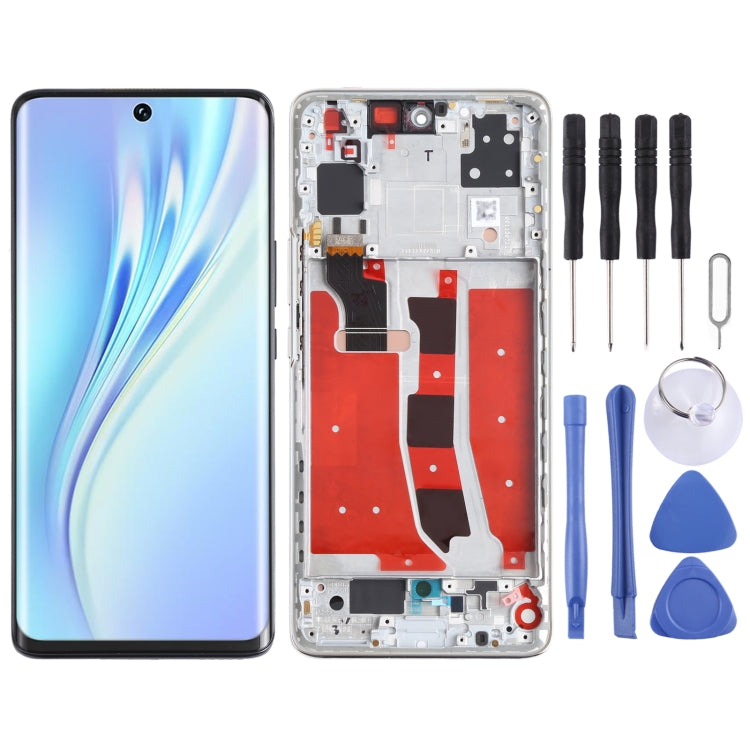 Original OLED LCD Screen for Honor V40 Lite Digitizer Full Assembly with Frame