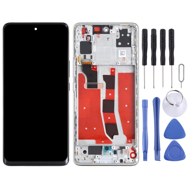 Original OLED LCD Screen for Honor V40 Lite Digitizer Full Assembly with Frame