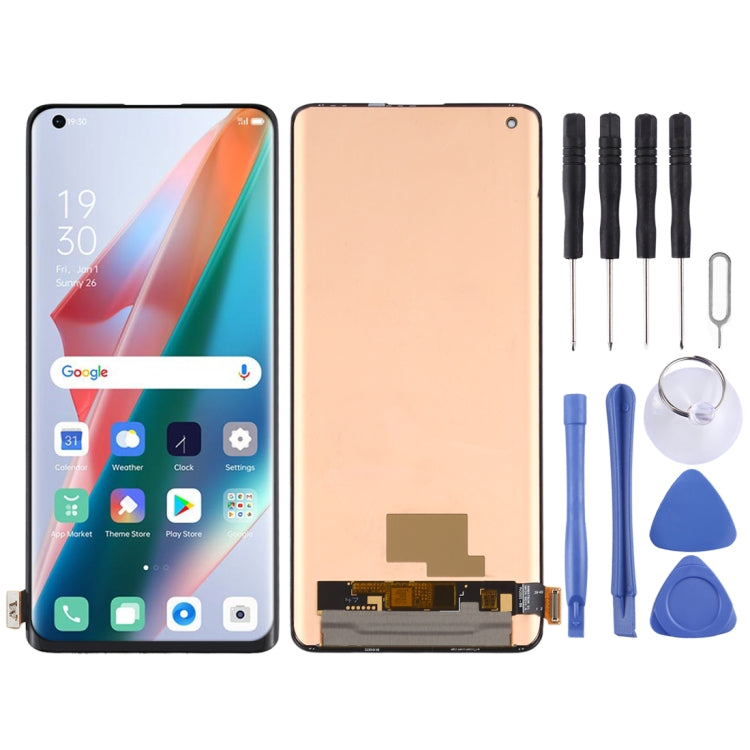 Original Ltpo AMOLED LCD Screen for OPPO Find X3 / Find X3 Pro CPH2173 PEDM00 PEEM00 with Digitizer Full Assembly