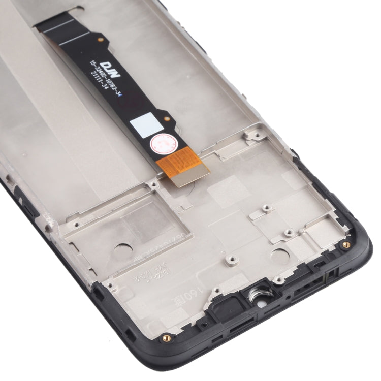 TFT LCD Screen for Motorola Moto G50 XT2137-1 XT2137-2 Digitizer Full Assembly with Frame (Black)