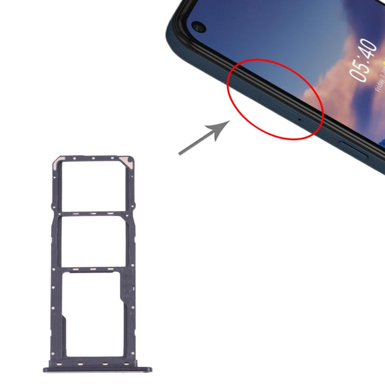 SIM Card Tray + SIM Card Tray + Micro SD Card Tray for Nokia 5.4 TA-1333 TA-1340 TA-1337 TA-1328 TA-1325