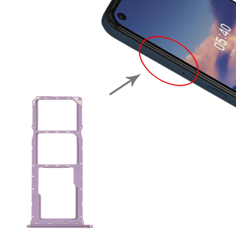 SIM Card Tray + SIM Card Tray + Micro SD Card Tray for Nokia 5.4 TA-1333 TA-1340 TA-1337 TA-1328 TA-1325