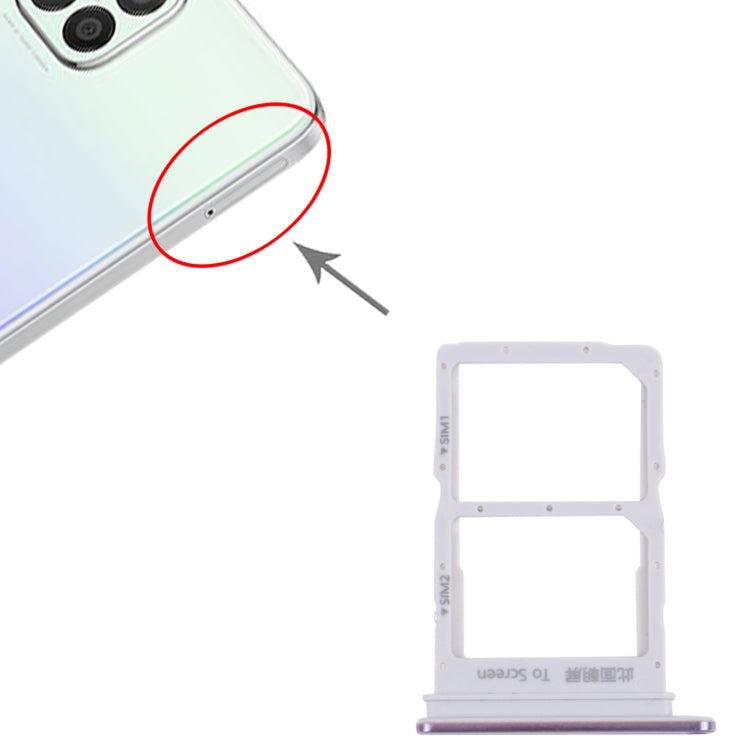 SIM Card Tray + SIM Card Tray for Huawei Nova 8 se Youth