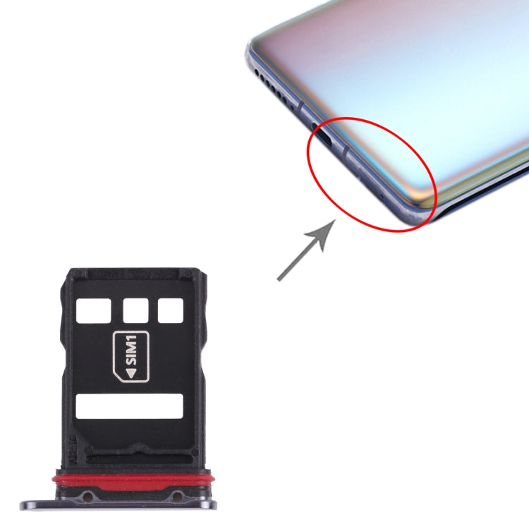 SIM Card Tray + NM Card Tray for Huawei Mate 40 Pro+