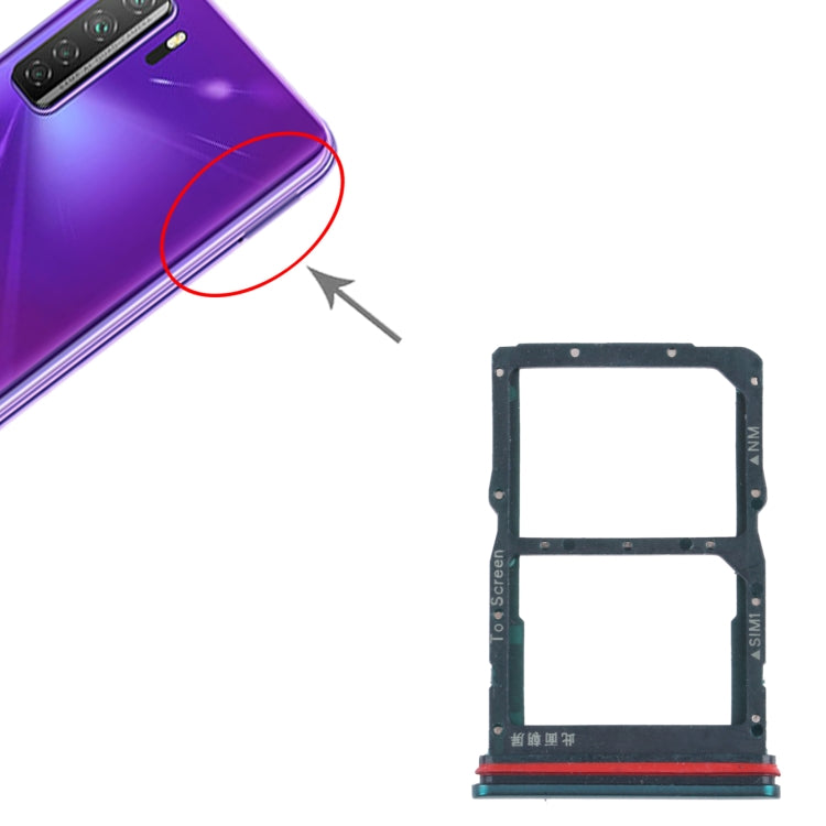 SIM Card Tray + NM Card Tray for Huawei nova 7 SE 5G Youth