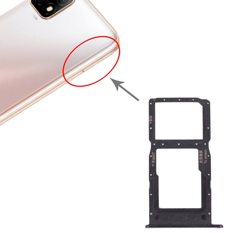 SIM Card Tray + SIM Card Tray / Micro SD Card Tray for Huawei Enjoy 20 5G