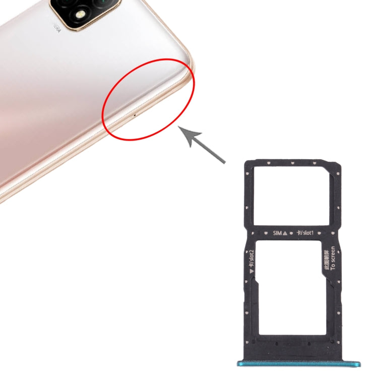 SIM Card Tray + SIM Card Tray / Micro SD Card Tray for Huawei Enjoy 20 5G