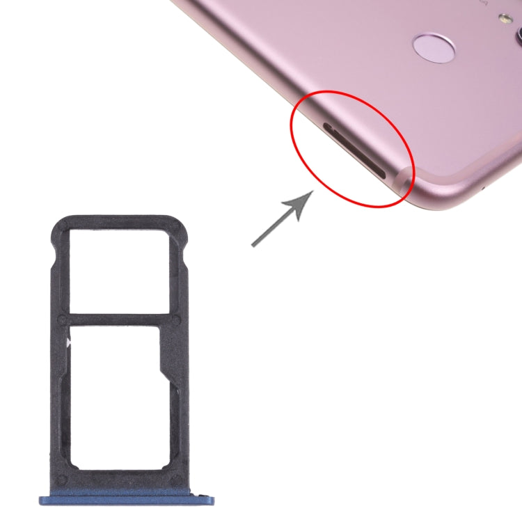 SIM Card Tray + SIM Card Tray / Micro SD Card Tray for Honor Play