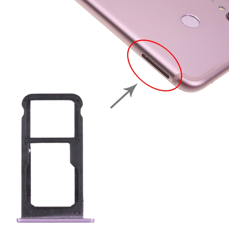 SIM Card Tray + SIM Card Tray / Micro SD Card Tray for Honor Play