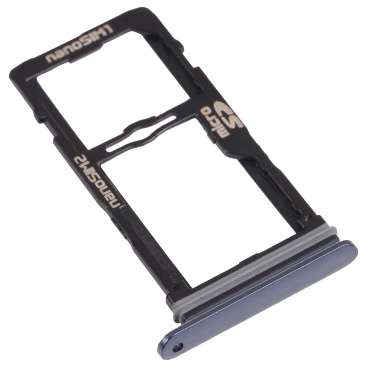 Nano SIM Card Tray + Nano SIM Card Tray / Micro SD Card Tray for LG G8S ThinQ LMG810, LM-G810, LMG810EAW