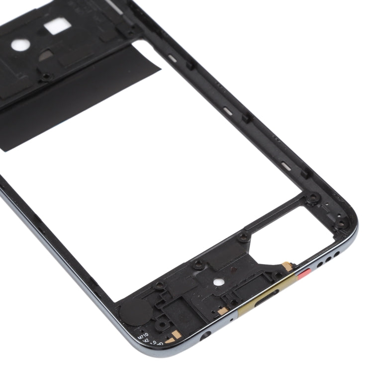 Middle Frame Bezel Plate for LG K61 LMQ630EAW, LM-Q630EAW, LM-Q630 (Black)