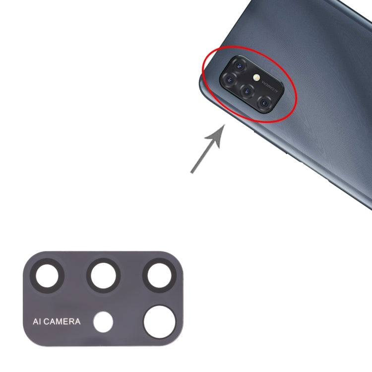 10 PCS Back Camera Lens for ZTE Blade V2020 Smart
