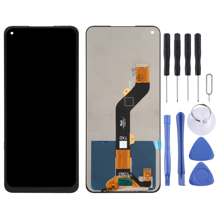 TFT LCD Screen for Tecno Pova LD7, LD7j with Digitizer Full Assembly