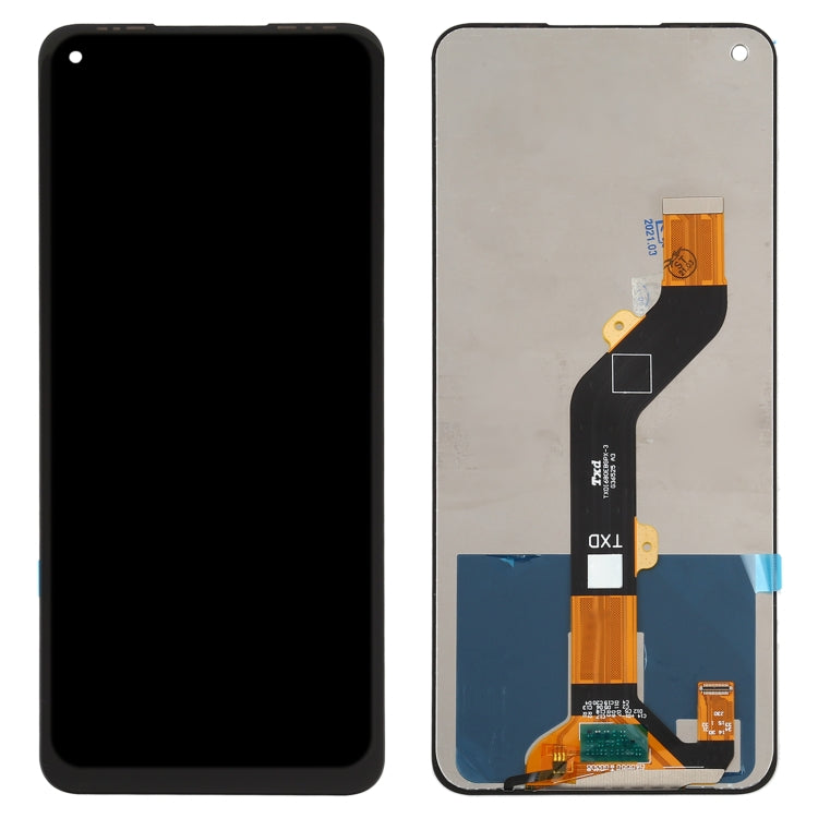 TFT LCD Screen for Tecno Pova LD7, LD7j with Digitizer Full Assembly