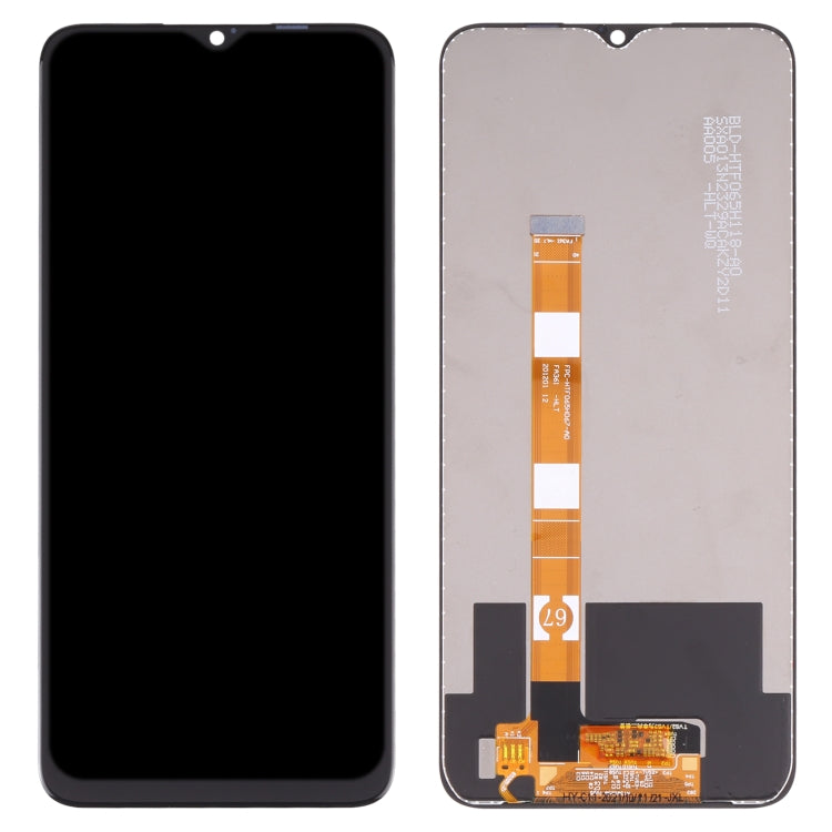 LCD Screen and Digitizer Full Assembly for OPPO A56 5G PFVM10