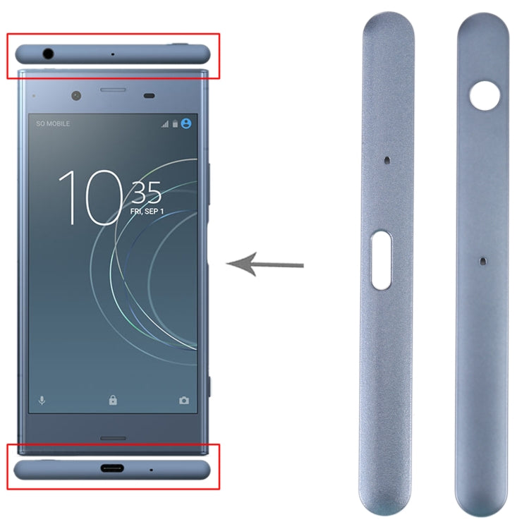1 Pair Upper and Lower Part Sidebar For Sony Xperia XZ1