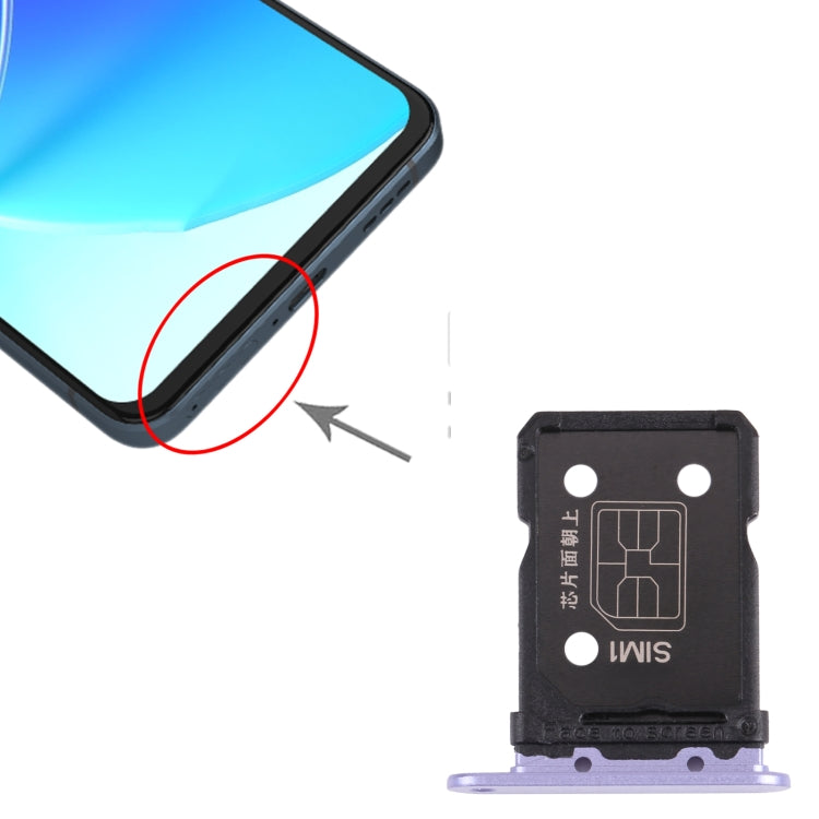 For OPPO Reno6 5G PEQM00 CPH2251  SIM Card Tray + SIM Card Tray