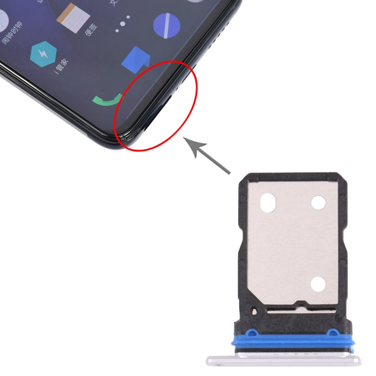 For vivo iQOO 8 Pro SIM Card Tray + SIM Card Tray