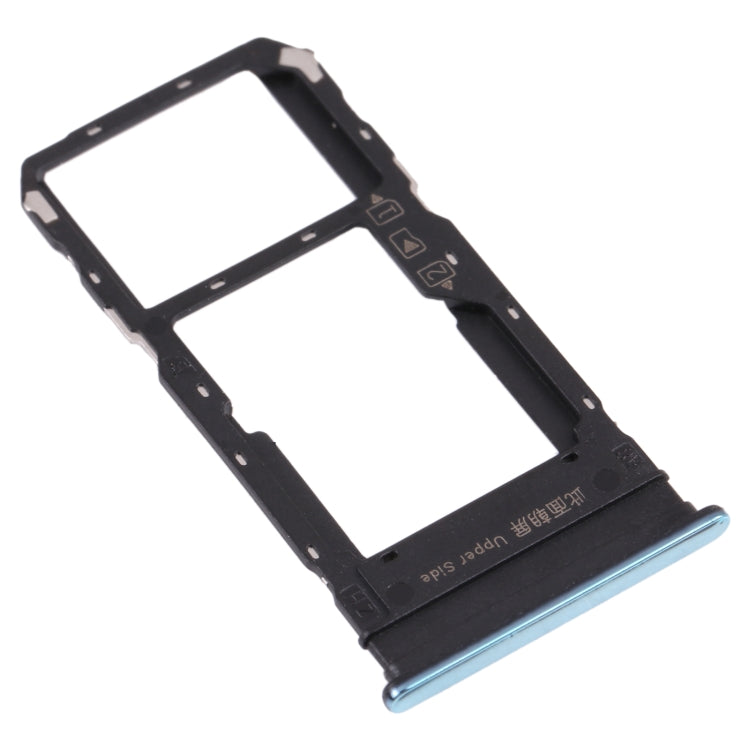 For vivo Y76s V2156A SIM Card Tray + SIM Card Tray / Micro SD Card Tray
