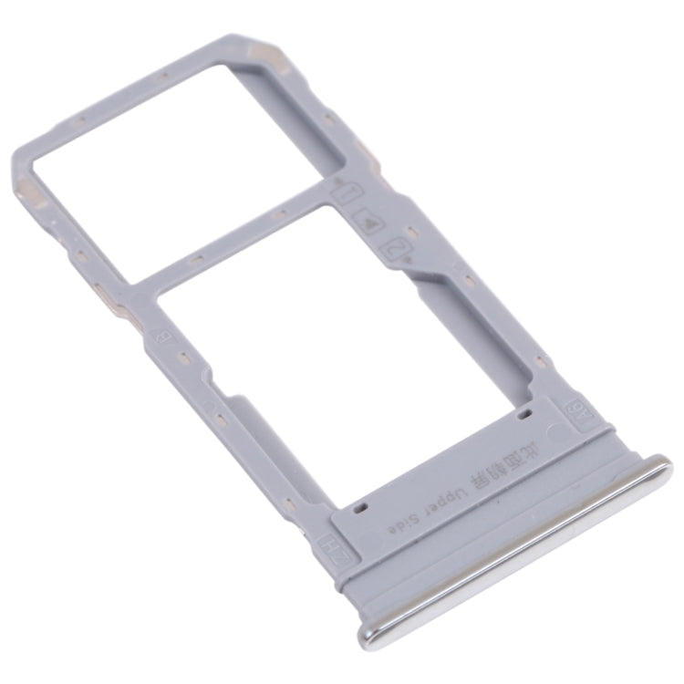 For vivo Y76s V2156A SIM Card Tray + SIM Card Tray / Micro SD Card Tray