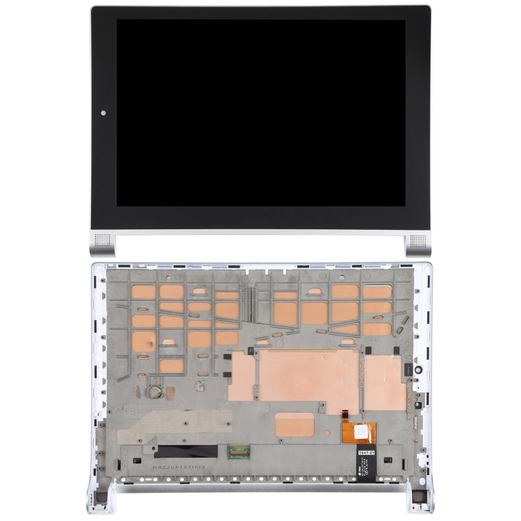 OEM LCD Screen for Lenovo Yoga Tablet 2 / 1050, 1050F,1050L, 1050LC Digitizer Full Assembly with Frame (Silver)
